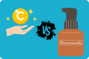 Niacinamide versus Vitamin C